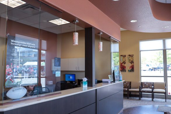Wauwatosa Orthodontist Office Front Desk